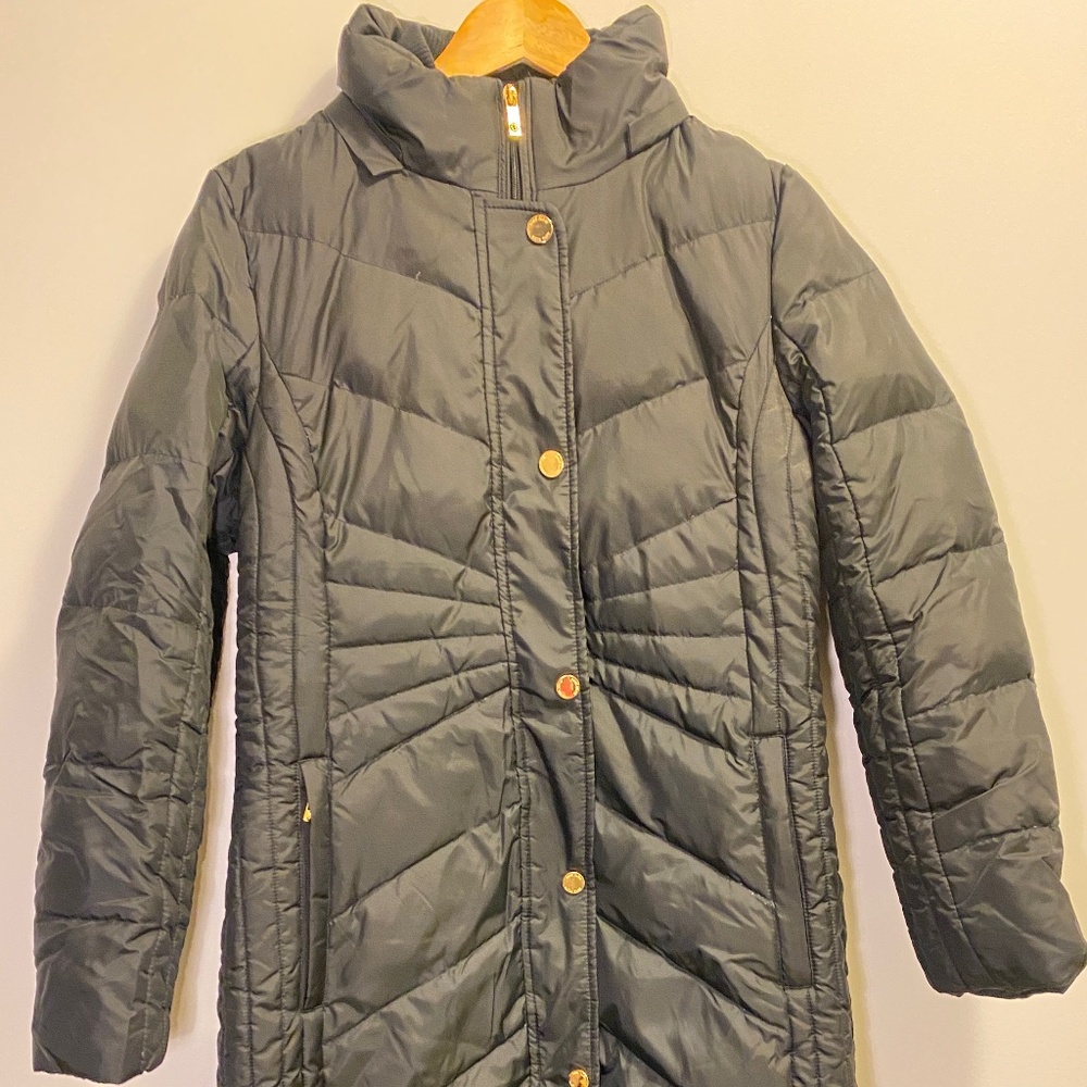 Black Anne Klein winter coat